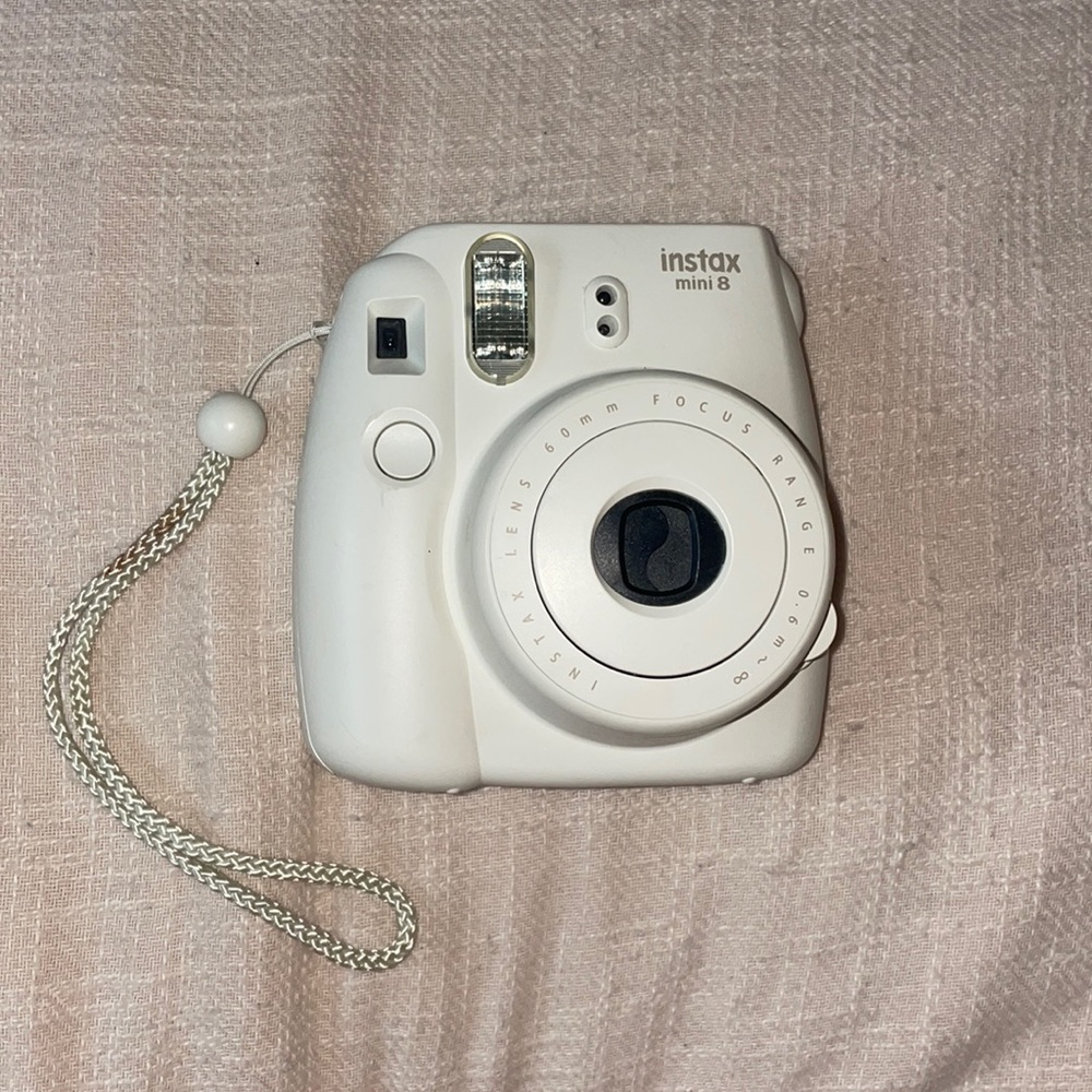 Instax Mini 8 White Instant Camera